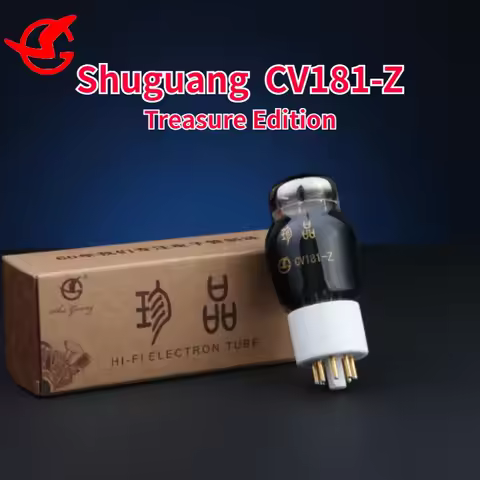 CV181-Z Vacuum Tube Replacement 6SN7 CV181 6N8P 6H8C ECC32 CV1998 HIFI Audio Valve Tube Matching Qua