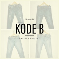(CODE B) PRELOVED RAVISZA PROJECT PANTS