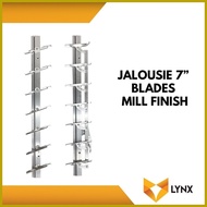 ❂ ▧ ♨ Jalousie Frame 7 Blades for Louver Window 1 Pair