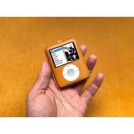 Handmade custom cowhide protective cover, suitable for Apple ipod nano 3rd generation, protective co