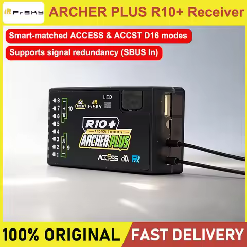 【clearance】FrSky ARCHER PLUS R10+ Receiver With X20 X18 XE X9DP X7 X9LITE XLITE PRO RC Model