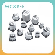 Mcxk-e 10PCS Chip Electrolytic Capacitor SMD 16V 10 25V 35V 50V 10UF 22UF 33 47UF 100UF