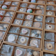 【客製禮物】餅乾禮盒(紅茶擠花/蜂蜜燕麥/杏仁瓦片...等任選)