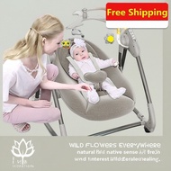 [Available]YSYFree ShippingElectric Automatic Baby Auto Swing Leaf Bouncer Swing Portable Smart Rock