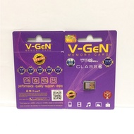 V-GEN MEMORY CARD 16GB Class6 Speed Up To 48MB/s