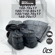 17" ORS TUBE INNER TYRE TUBE MOTORCYCLE (160-70x17) (100-70x17) (90/90x17) (130/140-70x17) (100/110-