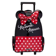 Smiggle Minnie Mouse Trolley Backpack With Light Up Wheels