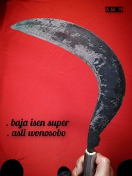 arit kawung mini tipis ringan baja isen tembus asli wonosobo dalangan cap mata