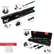 DIGITAL INTERCHANGEABLE TORCH WRENCH Accuracy Rotational Force Digital Screen Interchangeable Head S