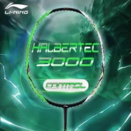 LI-NING Badminton Racket Model HALBERTEC 3000 (4U/5U) Free Strings + Grip + Bag Thai Warranty