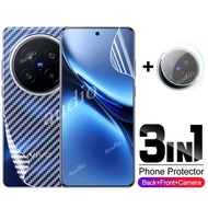 Vivo X200 Pro Mini 5G 3in1 Front Back Lens Hydrogel Film For Vivo X200Pro Mini 5G Smartphone Screen 