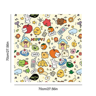 [Chiya Car] Cat Grooming Wrap Self-Adherent Cat Restraint Wrap Anti-Scratch Cat Swaddle Burrito Wrap