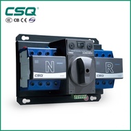 ATS CSQ เอทีเอสสวิทช์ 3 เฟส 380V 4 โพล 63A สวิตช์เปลี่ยนแหล่งจ่ายไฟฟ้าอัตโนมัติ (CSQ Automatic Trans