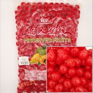 Acar Cherry Merah 2kg  Red Cherry 红珠李 Hong Zhu Li