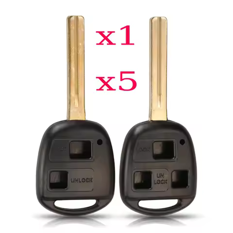 jingyuqin x1 x5 2/3 Remote Fob Case Replacement Car Key Shell Case Cover For Lexus RX300 ES300n Part