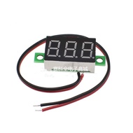 0.93cm 1cm Digital Tube 4V-30V Two-Wire Variable Precision Digital Display Digital DC Voltmeter Head