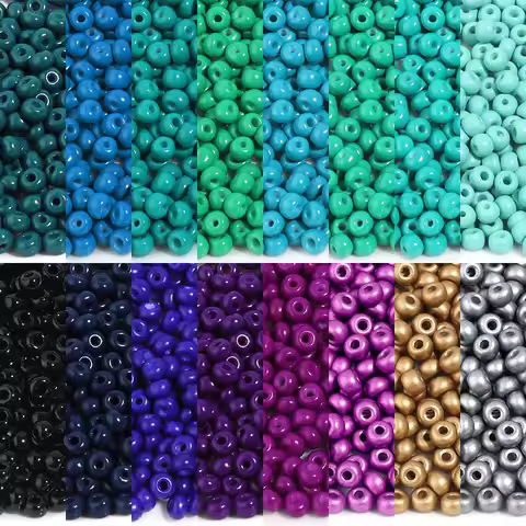 136-680pcs 4mm Czech Glass Seed beads Round Spacer Beads Mini Toho Bead For Jewelry Making Bracelet 