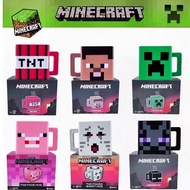 MC Game Same Style Creeper Water Cup Ugly Cute Little Pink Pig Shape Cup Cartoon Children Water Cup 