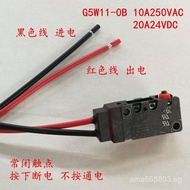 G5W11-0B Silver Contact10A250VAC Normally Closed2Line Set of Spanner Waterproof Micro Switch20A24VDC