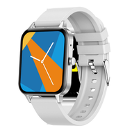 #N/A - MX7智慧手錶本地音樂藍牙通話體溫監測心率血壓智慧 分屏（白色）#Q901022091