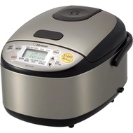 Zojirushi NS-LGC05XB Micom Rice Cooker &amp; Warmer, 3-Cups (Ooked), Stainless Black