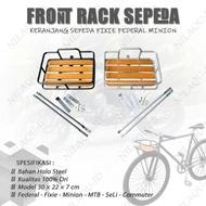 Keranjang Front Rack Sepeda Fixie Federal Minion Seli Mtb Front Rack Sepeda Commuter Bike