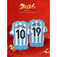arsenal spurs Argentina2006 home team uniform blockcore retro style No.19 Messi jersey Tevez 06 jers