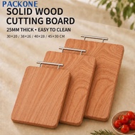 PACKONE Cutting Board Wood Chopping Doard Zwilling Kitchen Cooking Tools Knife Friendly