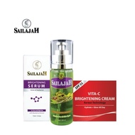 Sailajah Brightening Set Vita-c brightening Cream Herbal Face Wash