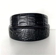 Tali ikat pinggang Kulit Asli Buaya 35cm rel automatis