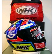 NHK GPR- Tech Full face Helmet Double Visor
