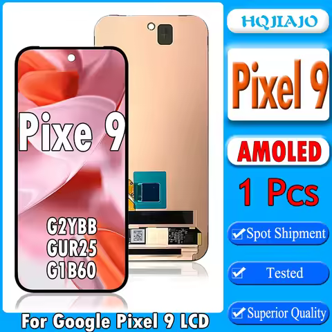 6.3" AMOLED For Google Pixel 9 LCD Display Touch Screen Digitizer Assembly Replacement For Google G2