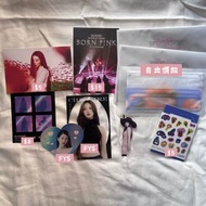 BLACKPINK TWICE ITZY IVE  postcard   ROSÉ JISOO JENNIE LISA 肉 秀 妮 莎專輯小卡明信片貼紙特典周邊週邊