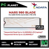ADATA LEGEND 860 LEGEND 960 MARS 980 BLADE 1TB/2TB/4TB M.2 2280 PCIe Gen4 NVMe SSD