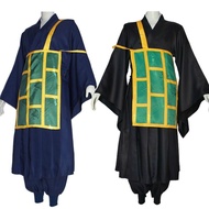 geto suguru cosplay geto suguru Cassock geto suguru costume suguru geto cosplay Black Blue Suit cosp