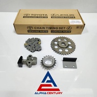 TIMING CHAIN SET RANTAI KETENG SET KIJANG 7K GRADE GARANSI - KANR
