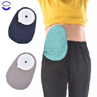Qiaolis Adjustable The Ostomy Bag Cover Easy to Clean Water Resistant Premium Easy to Install Portable Washable Home Cove Pouches