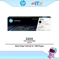 HP 222A Black Original LaserJet Toner Cartridge for HP Color LaserJet Pro Printers High-Quality Prin