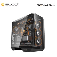 Darkflash Arcee Dy470 Dual Chamber Atx Casing -(Df-Dy470-Bk)
