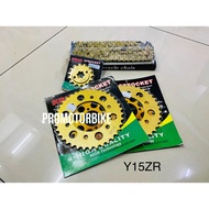 🔥415🔥6 HOLES Y16 Y16ZR 155CC Y15 Y15ZR LC150 EXCITER / FZ150 FZ150I NEW 415 SUBAKI SBK RACING CHAIN 
