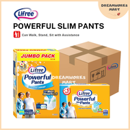 [Carton Deal] Lifree Japan Adult Diapers Powerful Slim Pants AB (M/L/XL)