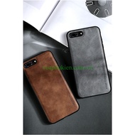 X-level Leather Case For iPhone 7 Plus / 8 Plus With Plastic Rim