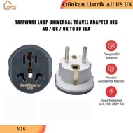 Loop N16 Universal Travel Adapter AU US UK to EU Plug 16A Portable International Power Plug Adapter