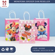 Kraft Paper Bag/Mickey Paper Bag/Minnie Paper Bag/Birthday Gift Bag/Birthday Gift Bag/Motif Paper Bag I AK02N2
