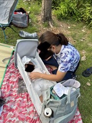 超好用Valdera diaper bag mommy bag baby cot 奶粉袋 媽媽袋 午睡床 飛機袋 初生旅行