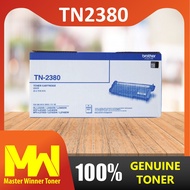 BROTHER Genuine Original TN 2380 / TN-2380 / TN2380 Toner Cartridge - HL - L2320D / L2360DW / L2365D