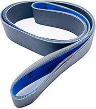 6 Pack 2 x 72 Inch Silicon Carbide Sander Belts Assortment, 2 Pcs Each 600 800 and 1000 Grits Flexib