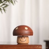 Dreamerhouse Wooden Mushroom Music Box Decoration Creative Gift Home Decoration Small Mushroom Music