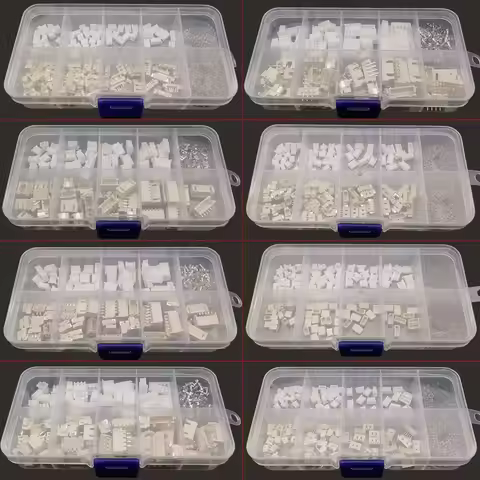 JST PH 2.0 /XH 2.54 /SH 1.0 /JST 1.25mm Male Plug Female Socket Connector Horizontal Vertical Pin He