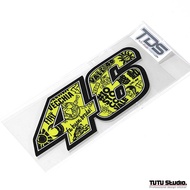 46 Rossi 2016 Graffiti Style YAMAHA YAMAHA Motorcycle Modified Reflective Sticker